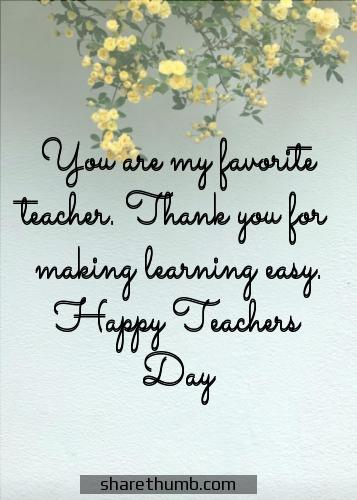 happy teachers day nice quotes